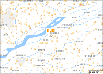 map of Kuri