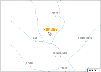 map of Kurjey