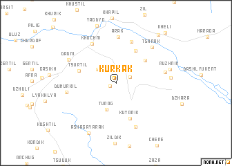 map of Kurkak