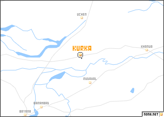 map of Kurka