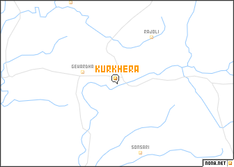 map of Kurkhera