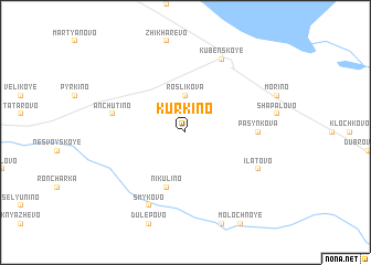 map of Kurkino