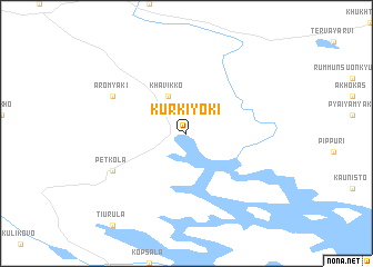 map of Kurkiyoki