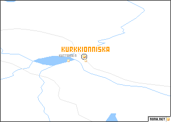 map of Kurkkionniska