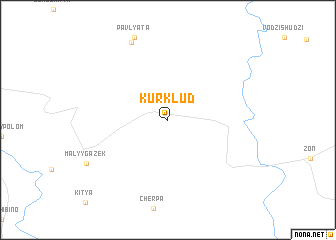 map of Kurklud