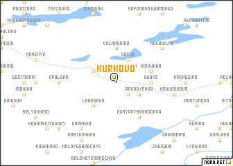 map of Kurkovo