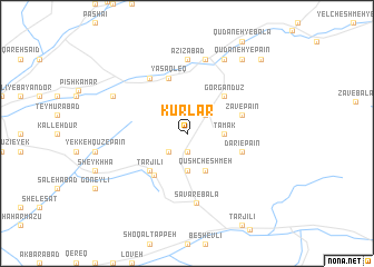 map of Kūrlar