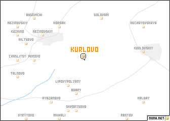 map of Kurlovo