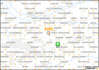 map of Kurl