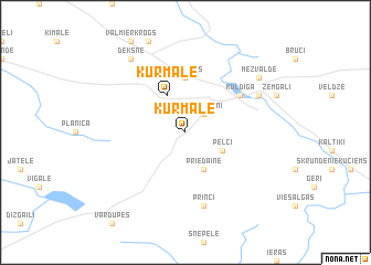 map of Kurmāle