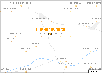 map of Kurmanay Bash