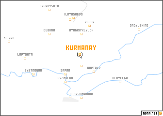 map of Kurmanay