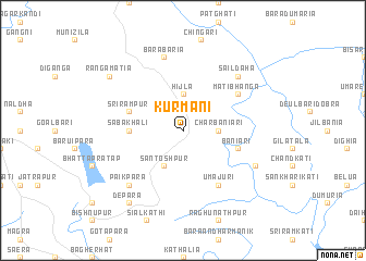 map of Kurmani