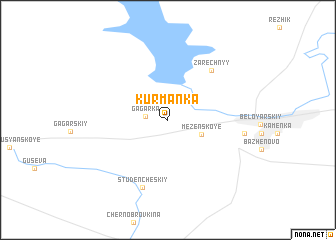 map of Kurmanka