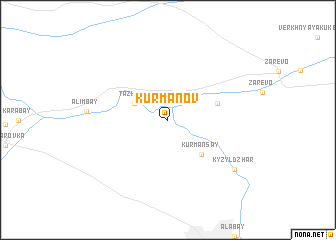 map of Kurmanov