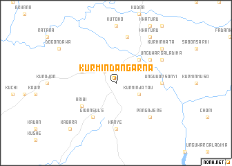 map of Kurmin Dangarna