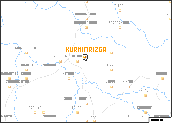 map of Kurmin Rizga