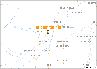 map of Kurmin Sauchi