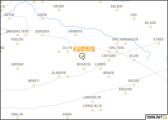 map of Kurmis