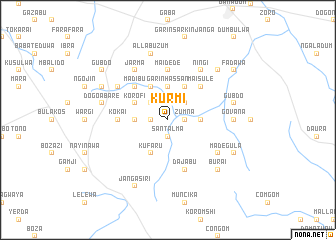 map of Kurmi