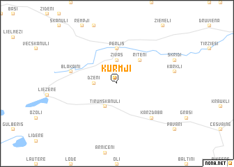map of Kurmji