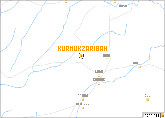 map of Kurmuk Zarībah