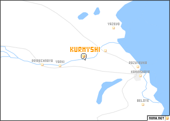 map of Kurmyshi