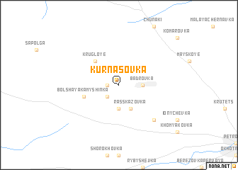 map of Kurnasovka