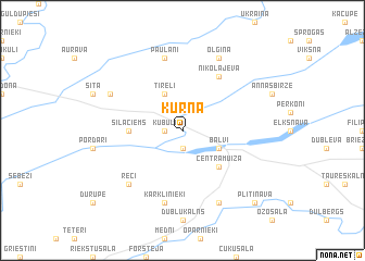 map of Kurna