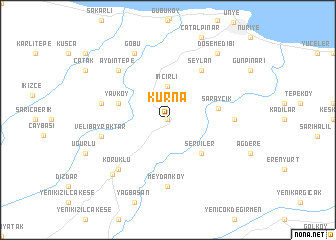 map of Kurna