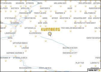 map of Kürnberg