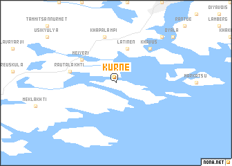 map of Kurne