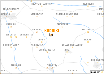 map of Kurniki