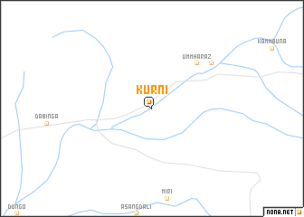 map of Kurni