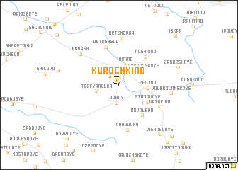 map of Kurochkino