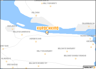 map of Kurochkino