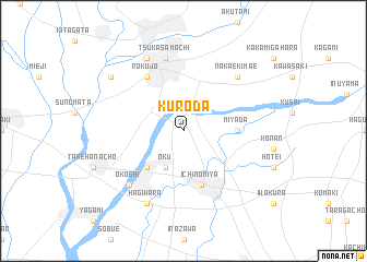 map of Kuroda