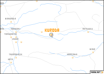 map of Kuroda