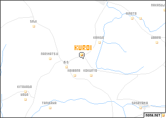 map of Kuroi