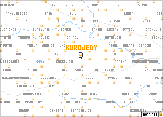 map of Kurojedy