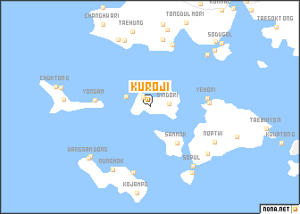 map of Kuroji