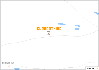 map of Kuropatkino