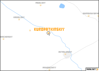 map of Kuropatkinskiy