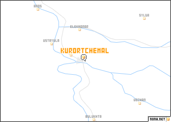 map of Kurort Chemal
