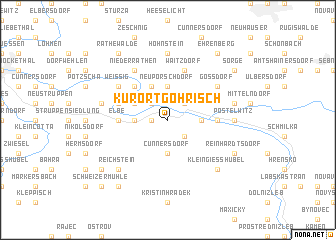 map of Kurort Gohrisch