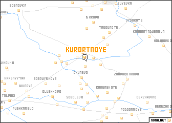 map of Kurortnoye