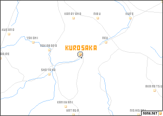 map of Kurosaka
