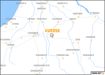 map of Kurose