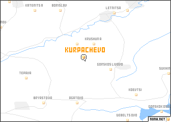 map of Kŭrpachevo