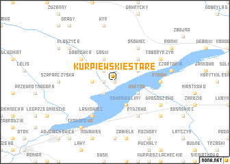 map of Kurpiewskie Stare